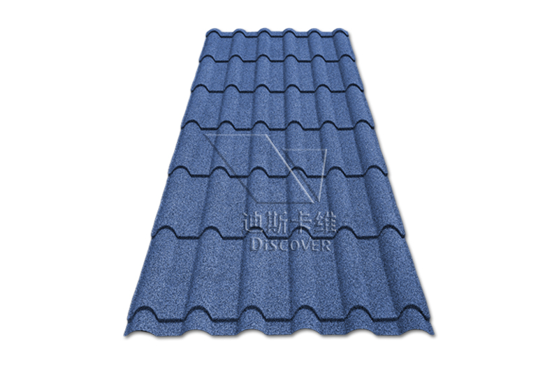 連體彩石金屬瓦讓屋面告別“拼接感”！整體顏值再上臺(tái)階！  